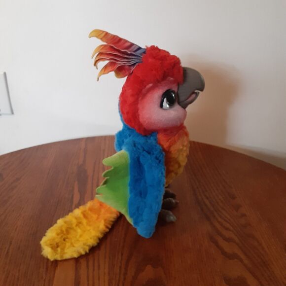 FurReal Rock-A-Too: The Show Bird Talking Moving Plush Parrot Toy TESTED - Picture 5 of 7
